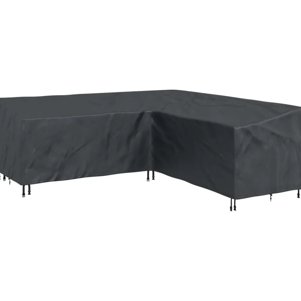 vidaXL Housse pour meubles Noir 235 x 235 x 85 cm Tissu Oxford 210D