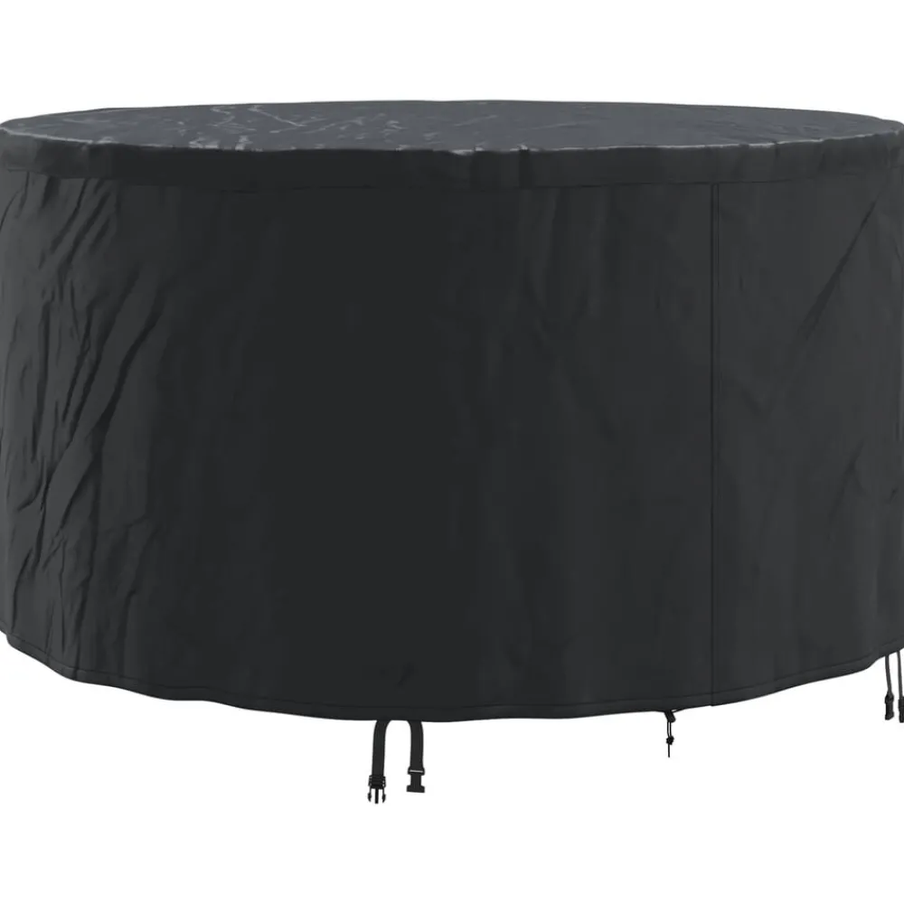 Accessoires Pour Meubles D'Extérieur-vidaXL Housse pour meubles Noir 157 x 157 x 71 cm Tissu Oxford 600D