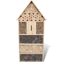 vidaXL Hôtel à insectes XXL 45,5x15x99 cm