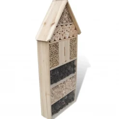 vidaXL Hôtel à insectes XXL 45,5x15x99 cm