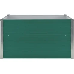 vidaXL Jardinière 100 x 100 x 45 cm Acier galvanisé