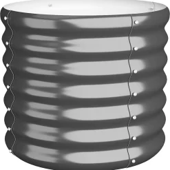 vidaXL Jardinière Acier galvanisé 40x40x36 cm