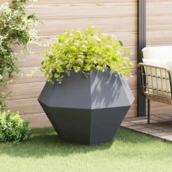 vidaXL Jardinière 100 x 100 x 80 cm Acier