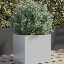 Pelouses & Jardins-vidaXL Jardinière argenté 32x30x29 cm acier galvanisé Acier galvanisé/Argent