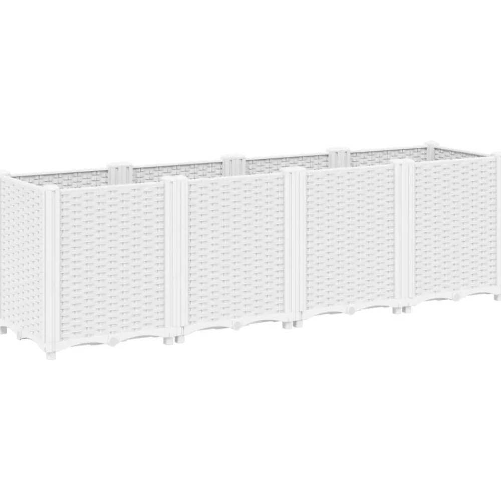 vidaXL Jardinière 160x40x53 cm polypropylène
