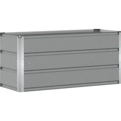 vidaXL Jardinière 100 x 40 x 45 cm Acier