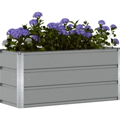vidaXL Jardinière 100 x 40 x 45 cm Acier