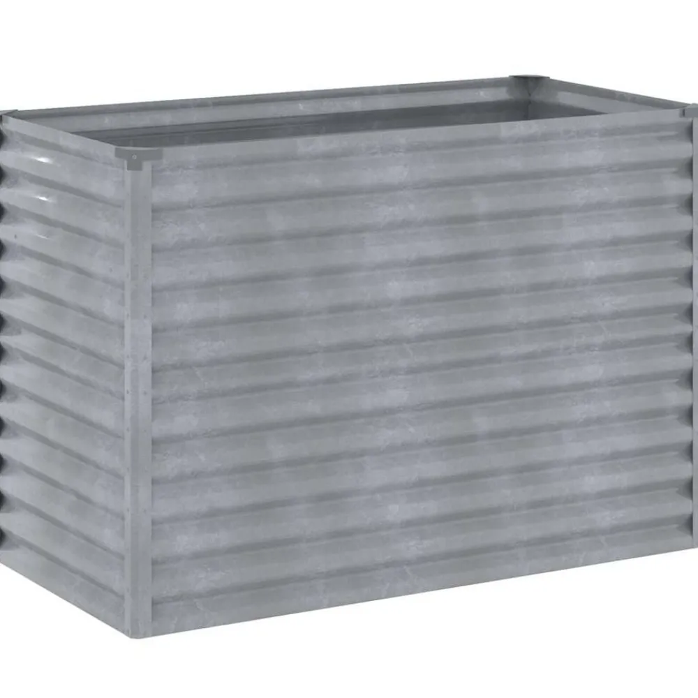 vidaXL Jardinière surélevée 100x50x69 cm Acier Corten