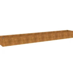 vidaXL Jardinière surélevée 386 x 50 x 36 cm Acier Corten