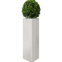 Pelouses & Jardins-vidaXL Jardinière triangulaire 30x26x75 cm acier inoxydable Acier inoxydable/Gris clair