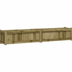 vidaXL Jardinière 180x31x31 cm bois de pin imprégné