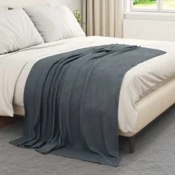 vidaXL Jeté 170 x 130 cm Toison