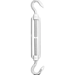vidaXL Jeu d'accessoires de voile d'ombrage 8 pcs Acier inoxydable