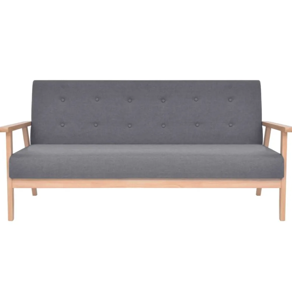 vidaXL Jeu de canapé 2 pcs Tissu