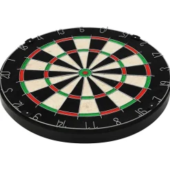 vidaXL Jeu de cibles professionnel en sisal avec 6 fléchettes