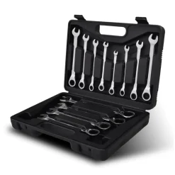 vidaXL Jeu de clés à cliquet 12 pcs