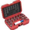 vidaXL Jeu de douilles de verrouillage de jante 21 pcs pour BMW