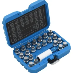 vidaXL Jeu de douilles de verrouillage de jante 23 pcs pour VAG