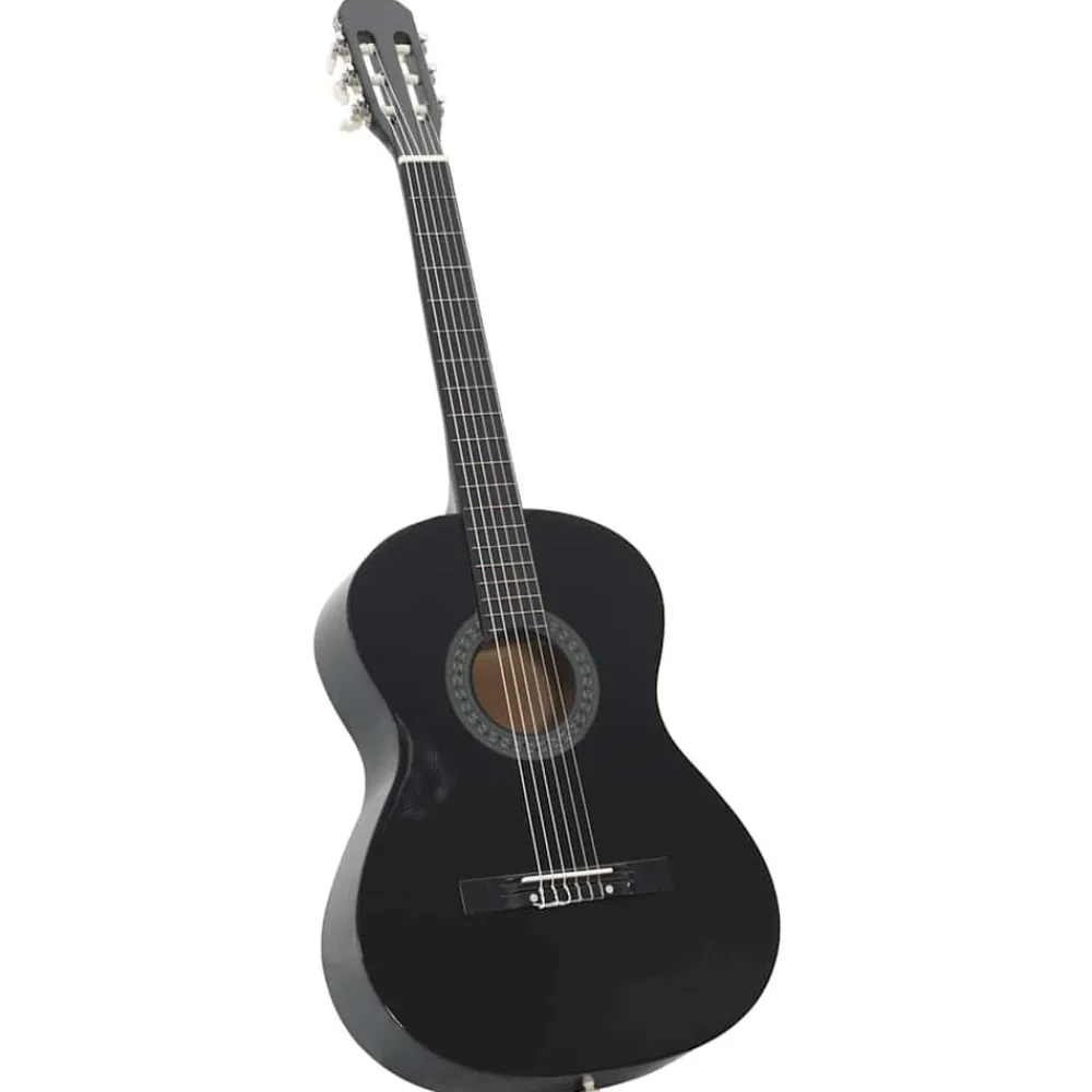 vidaXL Jeu de guitare classique de débutant 12 pcs 4/4 39"