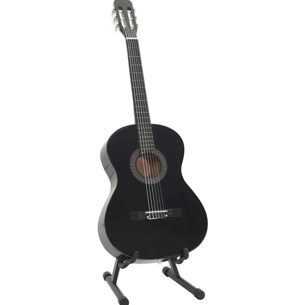 vidaXL Jeu de guitare classique de débutant 12 pcs 4/4 39"