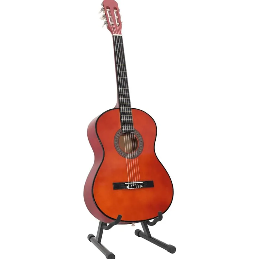 vidaXL Jeu de guitare classique pour débutants 12 pcs 4/4 39"
