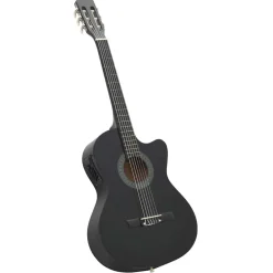 vidaXL Jeu de guitare 12pcs occidental avec égaliseur et 6 cordes