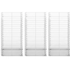 Clôtures & Barrières-vidaXL Jeu de panier de gabion 3 pcs Fil galvanisé 25x25x50 cm