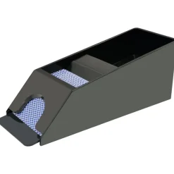Jeux-vidaXL Jeu de Poker/Blackjack mixte avec 600 jetons Laser Aluminium
