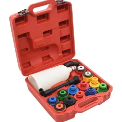 vidaXL Jeu de remplisseurs d'huile moteur 15 pcs