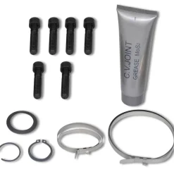 vidaXL Jeu de Shafts Noir Métал