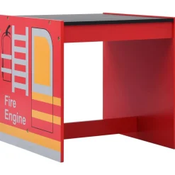 Mobilier Pour Bébés & Tout-Petits-vidaXL Jeu de table et chaises d'enfants 3 pcs Camion de pompiers Bois