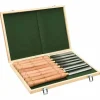 vidaXL Jeu d'outils de tournage 8 pièces acier rapide