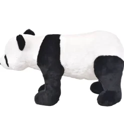 Jouets-vidaXL Jouet en peluche Panda Noir et blanc XXL