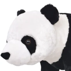 Jouets-vidaXL Jouet en peluche Panda Noir et blanc XXL