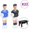 vidaXL Joueurs de baby-foot pour tige de 12,7 mm 22 pcs