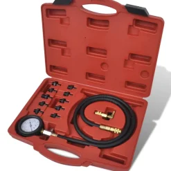Equipement & Outils De Garage-vidaXL Kit à outils de test de pression de l'huile et du moteur