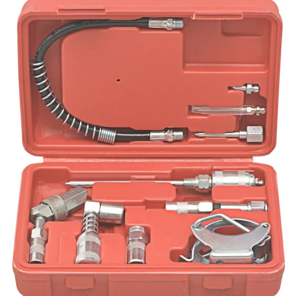 vidaXL Kit d'accessoires de lubrification 11 pcs