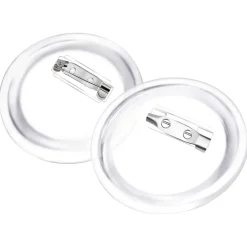 Vêtements & Accessoires-vidaXL Kit de badges à bouton avec épingles 100 sets Acrylique 58 mm