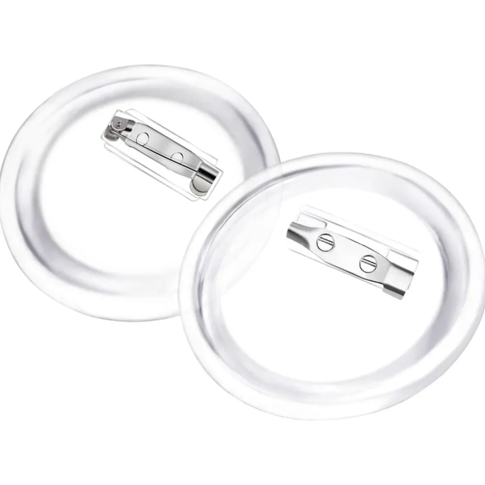 Vêtements & Accessoires-vidaXL Kit de badges à bouton avec épingles 100 sets Acrylique 58 mm