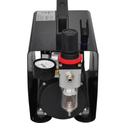 vidaXL Kit de compresseur d'aérographe avec 3 pistolets