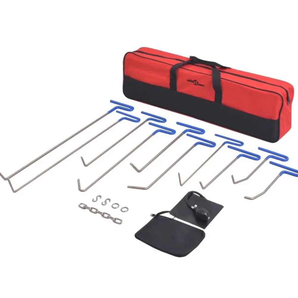 Equipement & Outils De Garage-vidaXL Kit de débosselage sans peinture 16 pièces Acier inoxydable