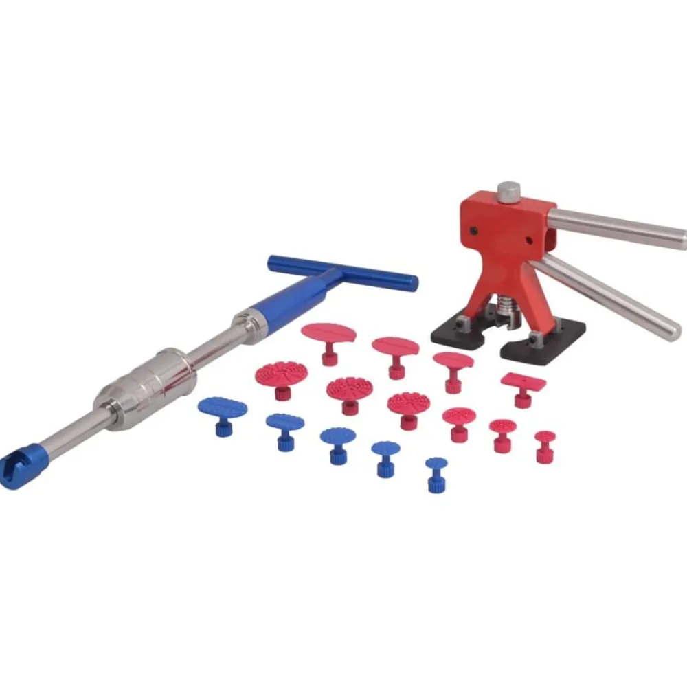 vidaXL Kit de débosselage sans peinture 50 pièces Acier inoxydable