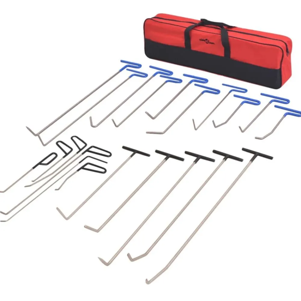 Equipement & Outils De Garage-vidaXL Kit de débosselage sans peinture 21 pcs Acier inoxydable