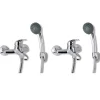 vidaXL Kit de douche 2 pcs