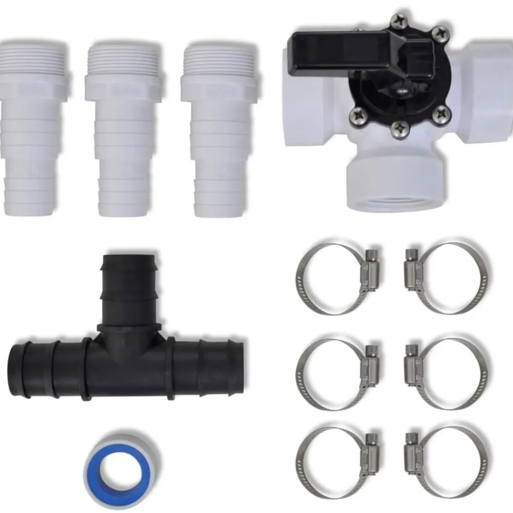Piscine & Spa-vidaXL Kit de dérivation pour chauffage solaire de piscine