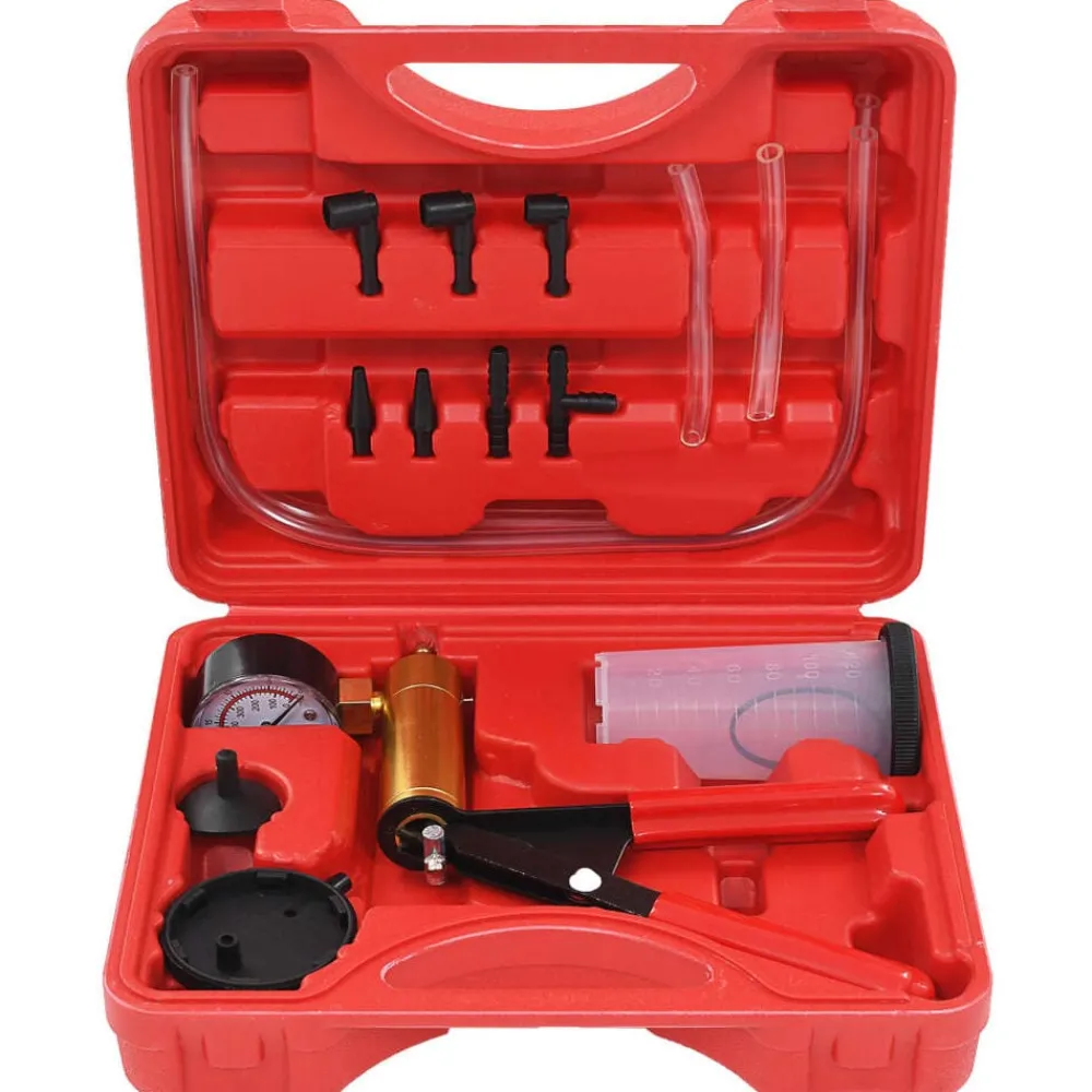 Equipement & Outils De Garage-vidaXL Kit de purge de frein et pompe à vide