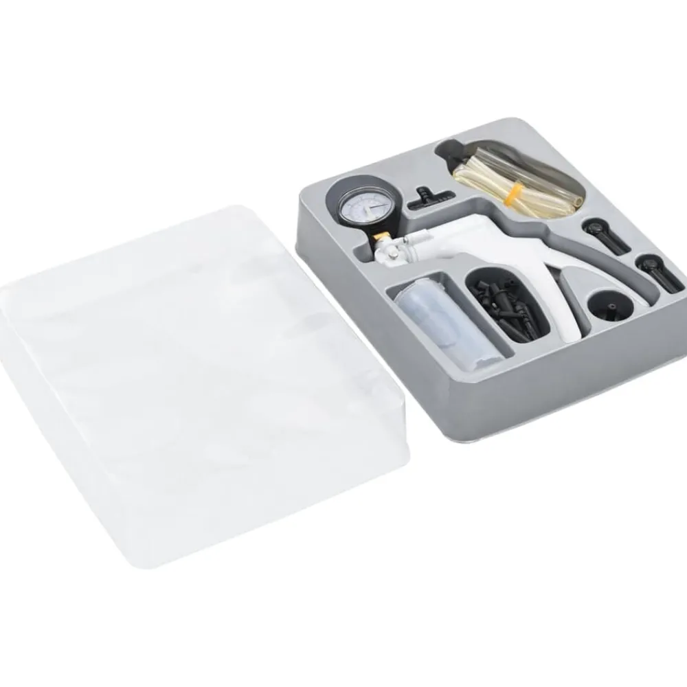 Equipement & Outils De Garage-vidaXL Kit de purge de frein et pompe à vide