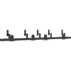 Matériaux De Construction-vidaXL Kit de quincaillerie de porte coulissante 183 cm Acier Noir