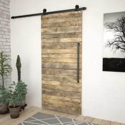 vidaXL Kit de quincaillerie de porte coulissante SKIEN 183 cm