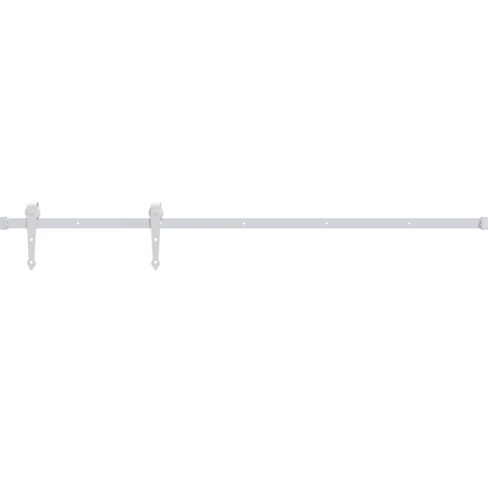 vidaXL Kit de quincaillerie de porte coulissante 200 cm Acier